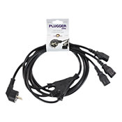PluggerCâble d'alimentation 3 IEC Femelles - PC16 2m40 Elite