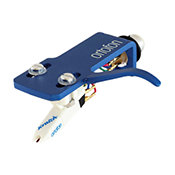 OrtofonOM SCRATCH WHITE montée sur SH-4 BLUE