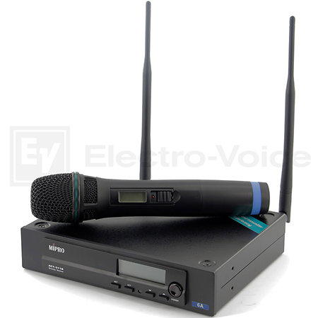 Pack autonome Everse 8 Black + Micro main sans fil Mipro Electro-Voice