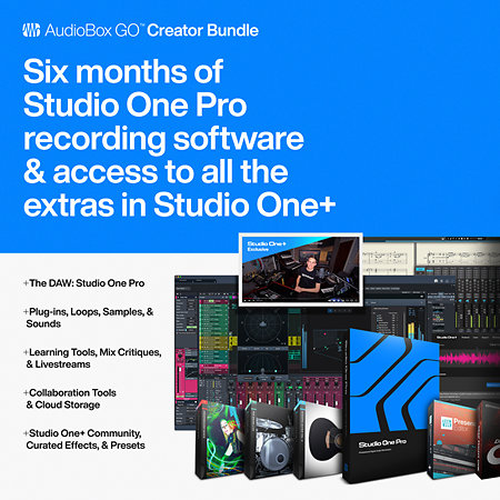 AudioBox GO Creator Bundle Presonus