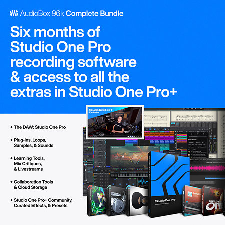 AudioBox 96k Complete Bundle Presonus