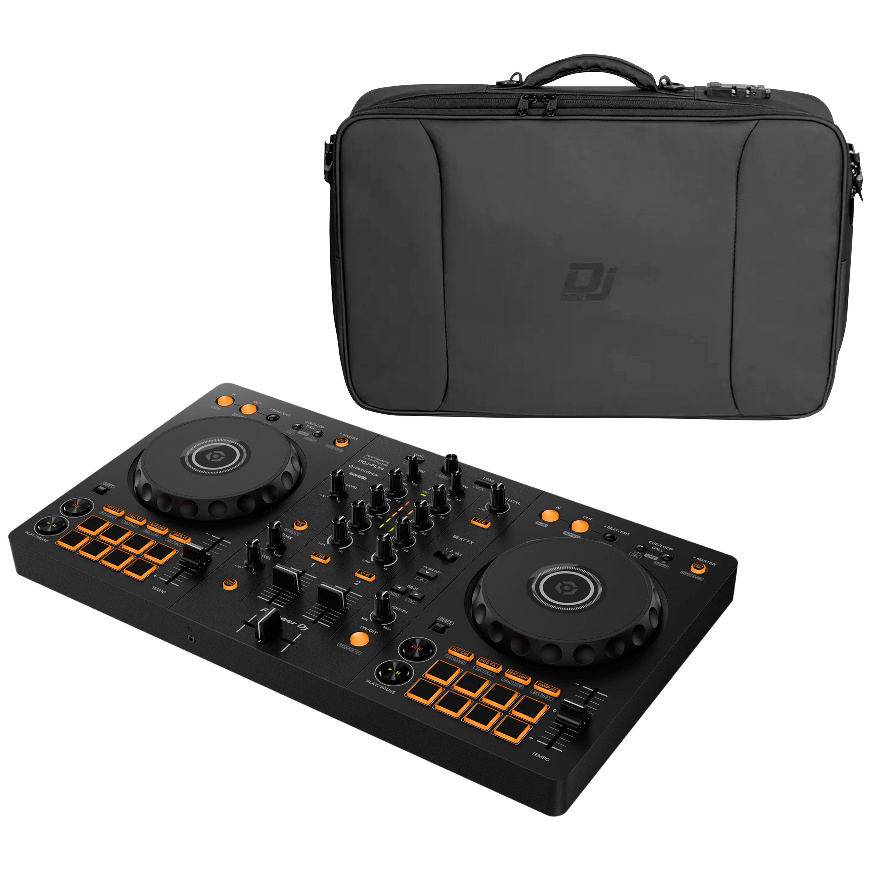 Pioneer DJ Pack DDJ-FLX4 + Comfort Bag