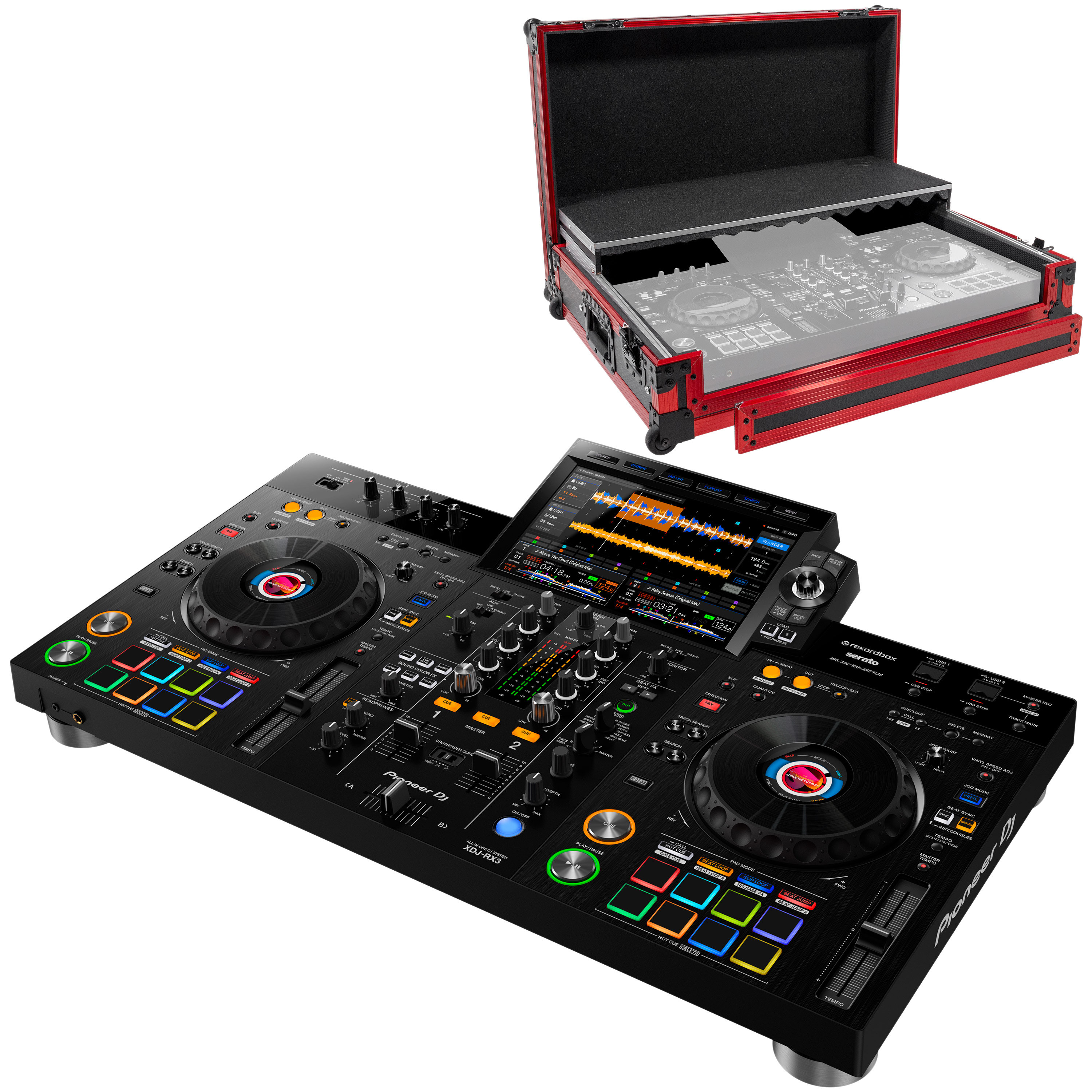 Pioneer DJ Pack XDJ-RX3 + Flight case Elite