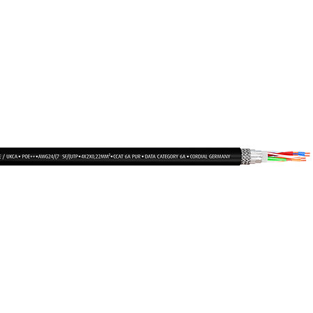 CAT6A PUR 100m Cordial