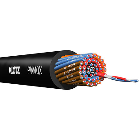 Câble multipaire 8 x 2 x 0.22 mm2 PVC 100 m Klotz