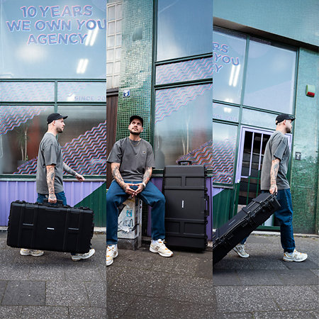 FLXGuard DJ-Controller Trolley Magma Bags