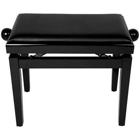 PB100BKL Banquette Piano Noir Brillant Quik Lok