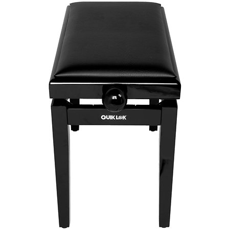 PB100BKL Banquette Piano Noir Brillant Quik Lok