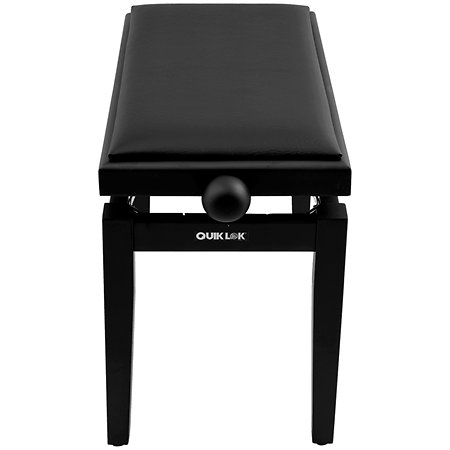 PB100BKS Banquette Piano Noir Mat Quik Lok