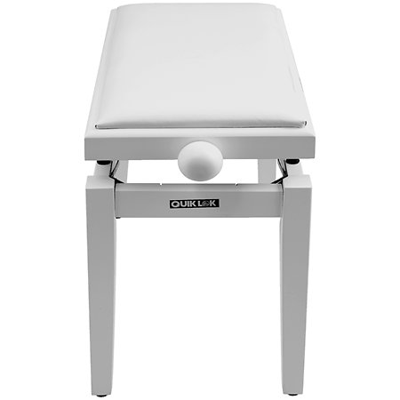 PB100WHS Banquette Piano Blanc Mat Quik Lok