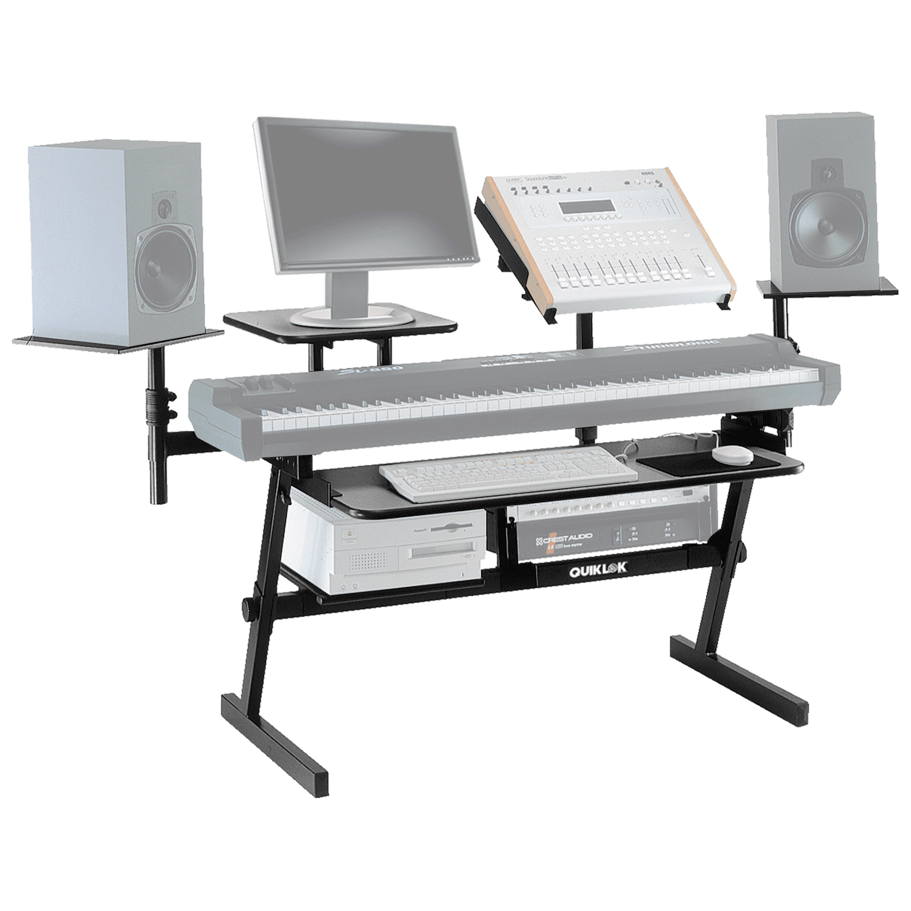 Quik Lok Z716 Stand clavier série Z
