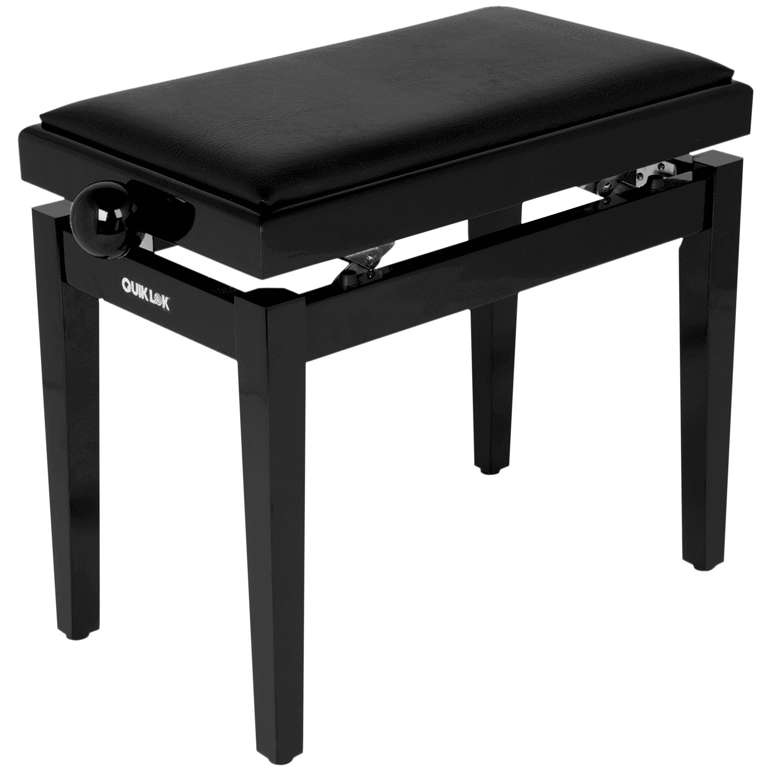 Quik Lok PB100BKL Banquette Piano Noir Brillant