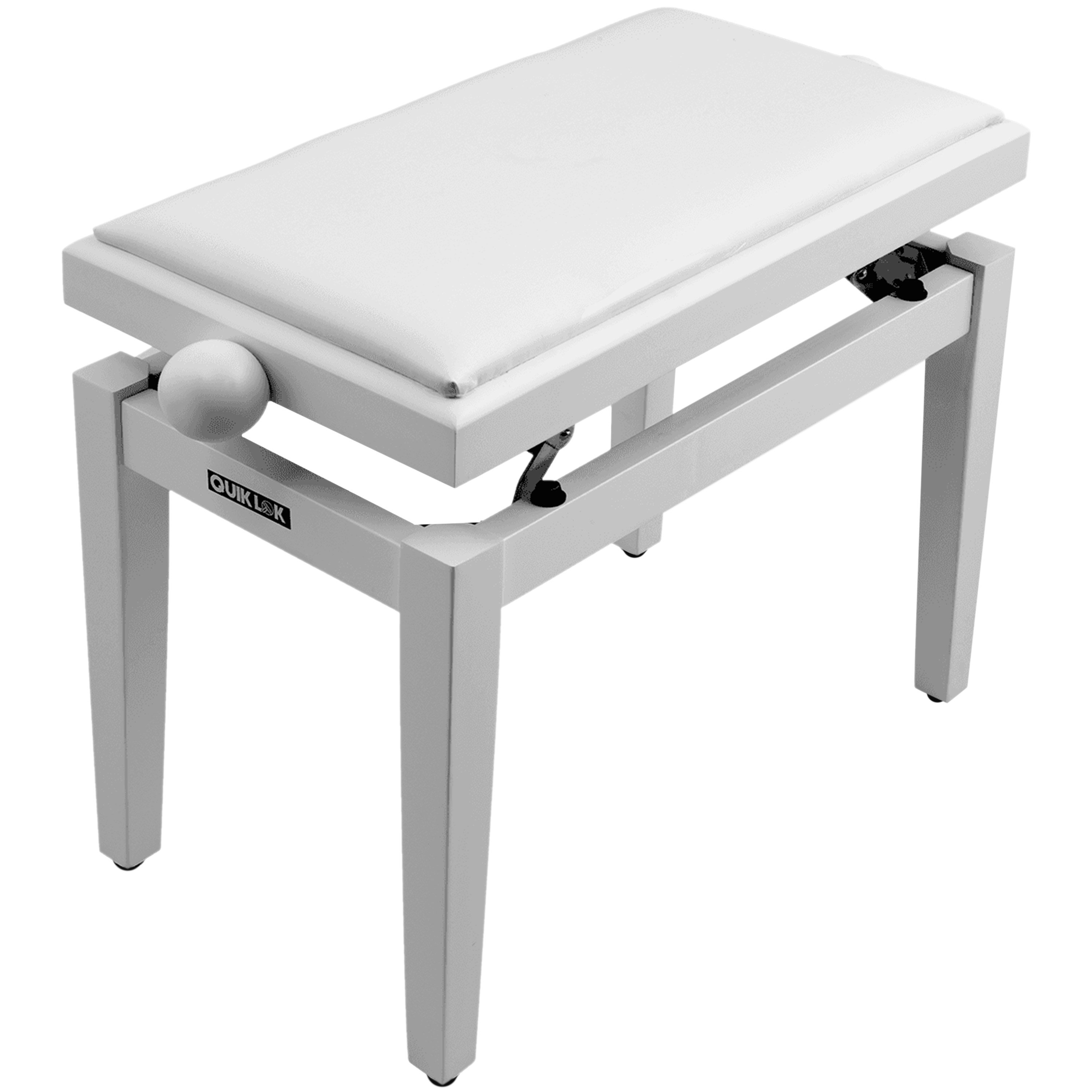 Quik Lok PB100WHS Banquette Piano Blanc Mat