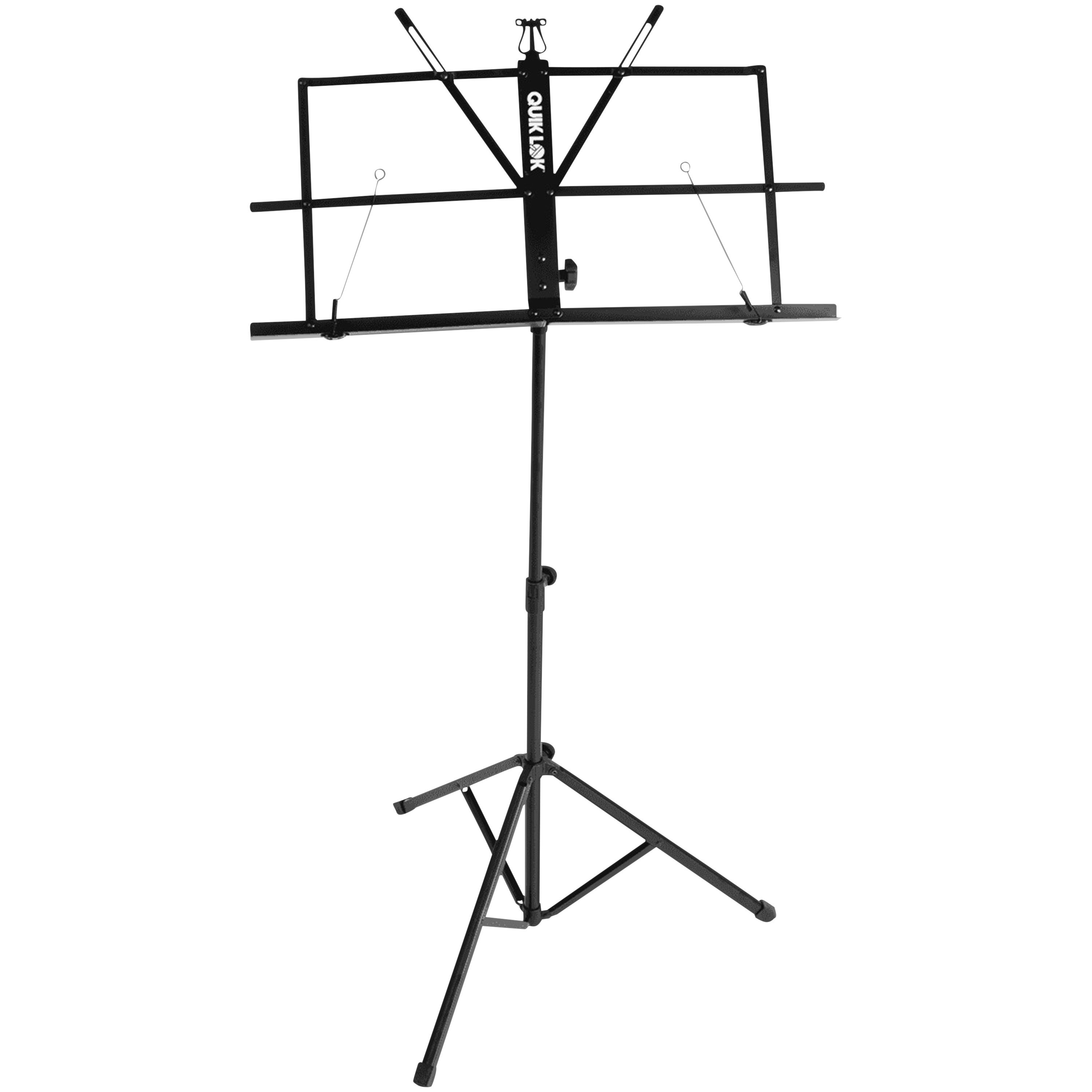Quik Lok MS334WB Pupitre Léger + Housse Nylon Black