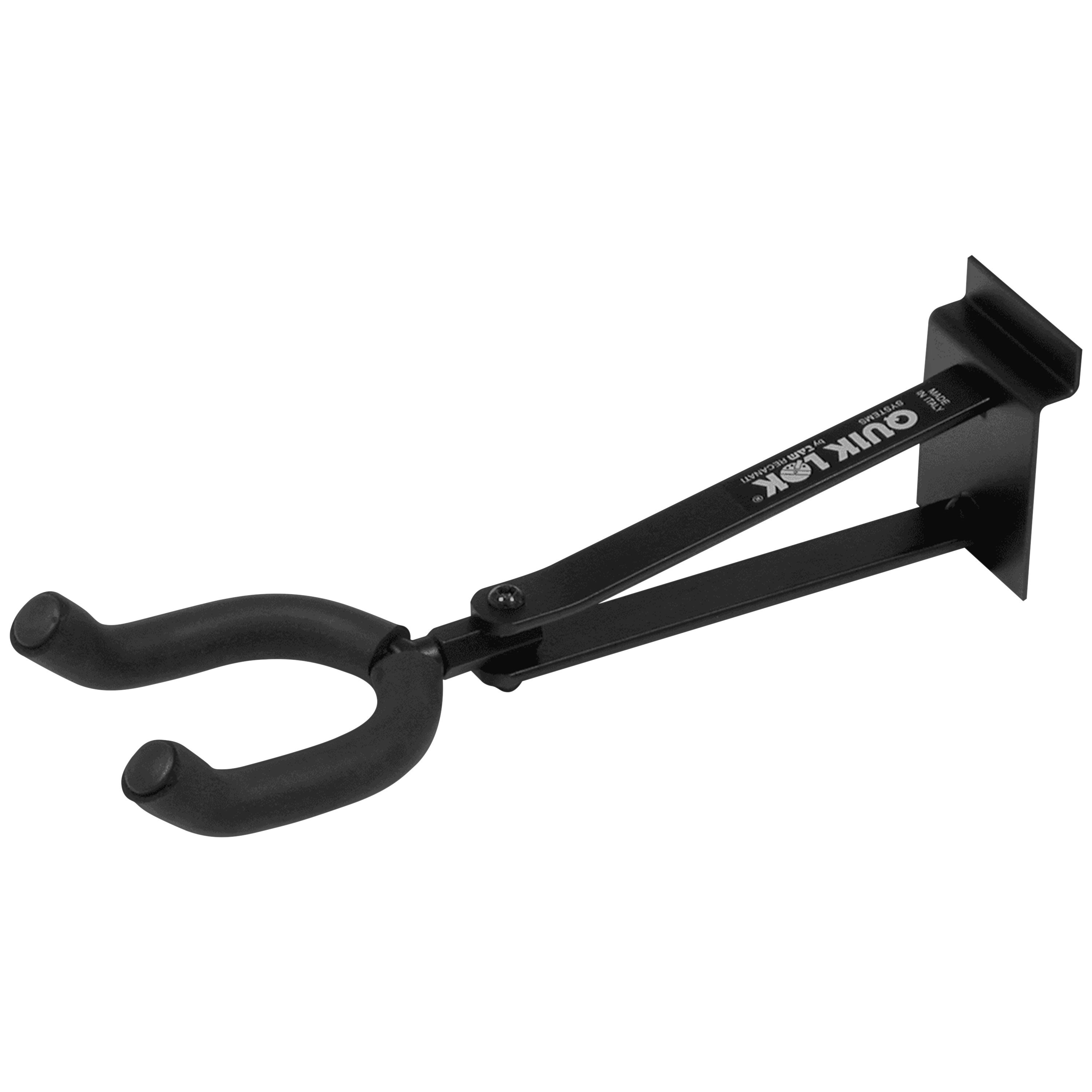 Quik Lok SBG14 Support Guitare pour Slatwall Black