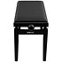 PB100BKS Banquette Piano Noir Mat Quik Lok
