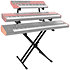 QL723 Stand clavier X double "Pro" 3 niveaux Quik Lok