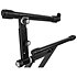 QL742 Stand clavier X double "Pro" 2 niveaux Quik Lok