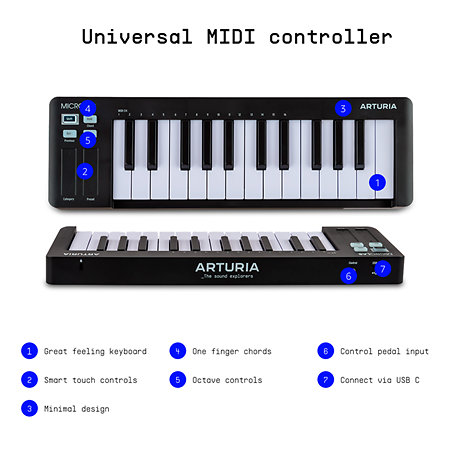 MicroLab MK3 Black Arturia