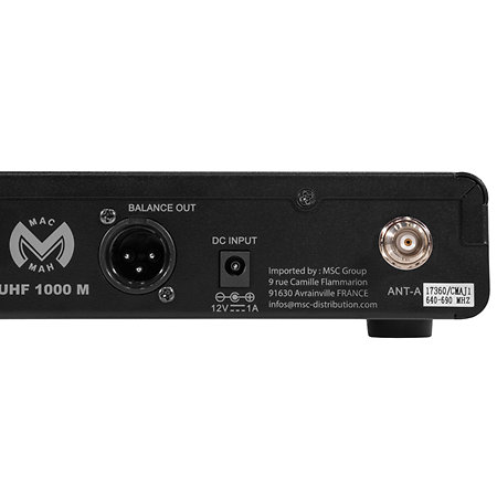 UHF 1000 M Mac Mah