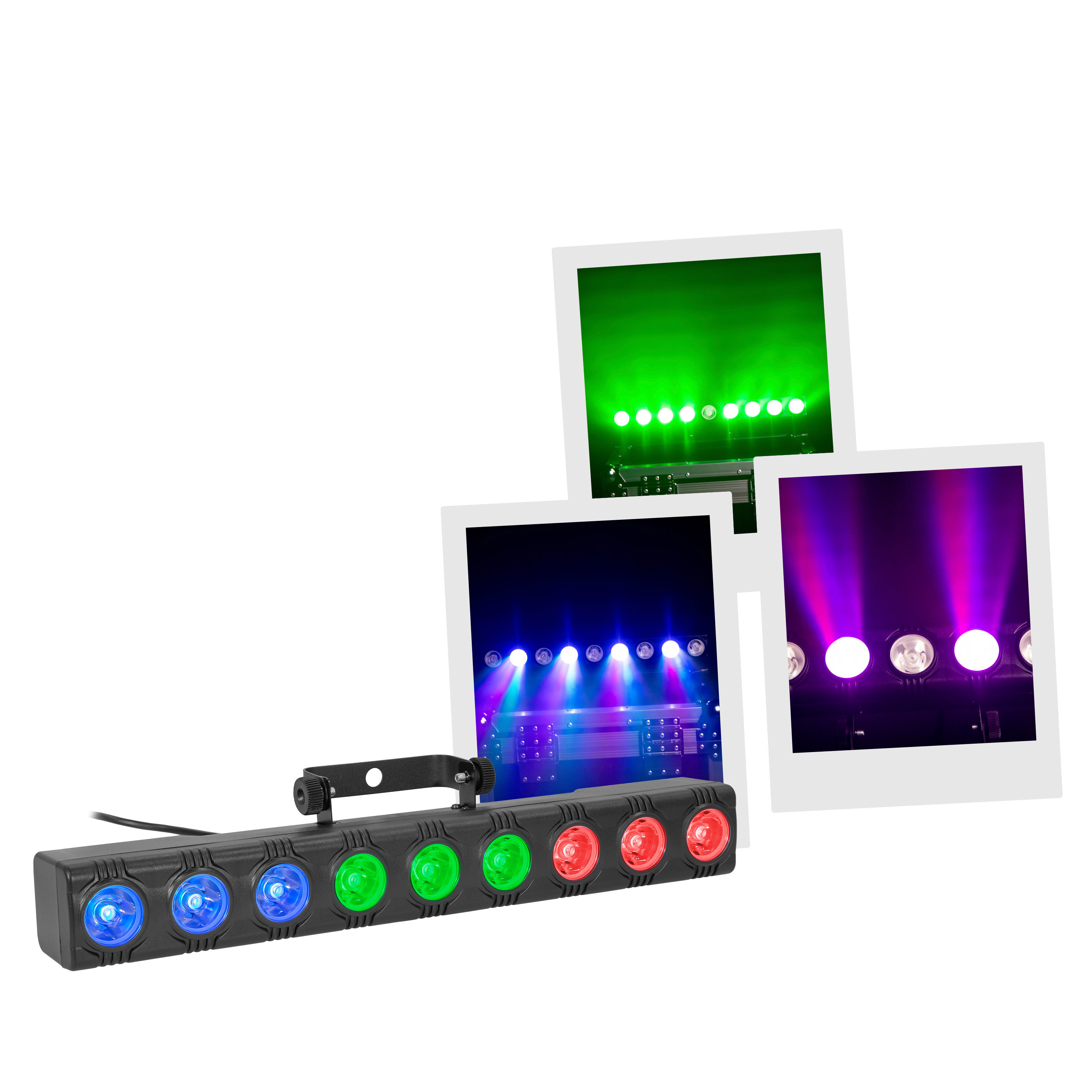 BoomTone DJ ColorBar 9x3W RGB
