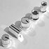 Chroma Caps Thin Encoder V2 Chrome Silver DJ TechTools