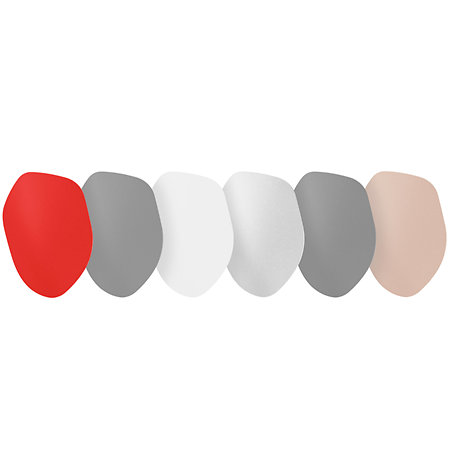 OV3-RD S-80 Magnetic Shields Red (la paire) V-MODA