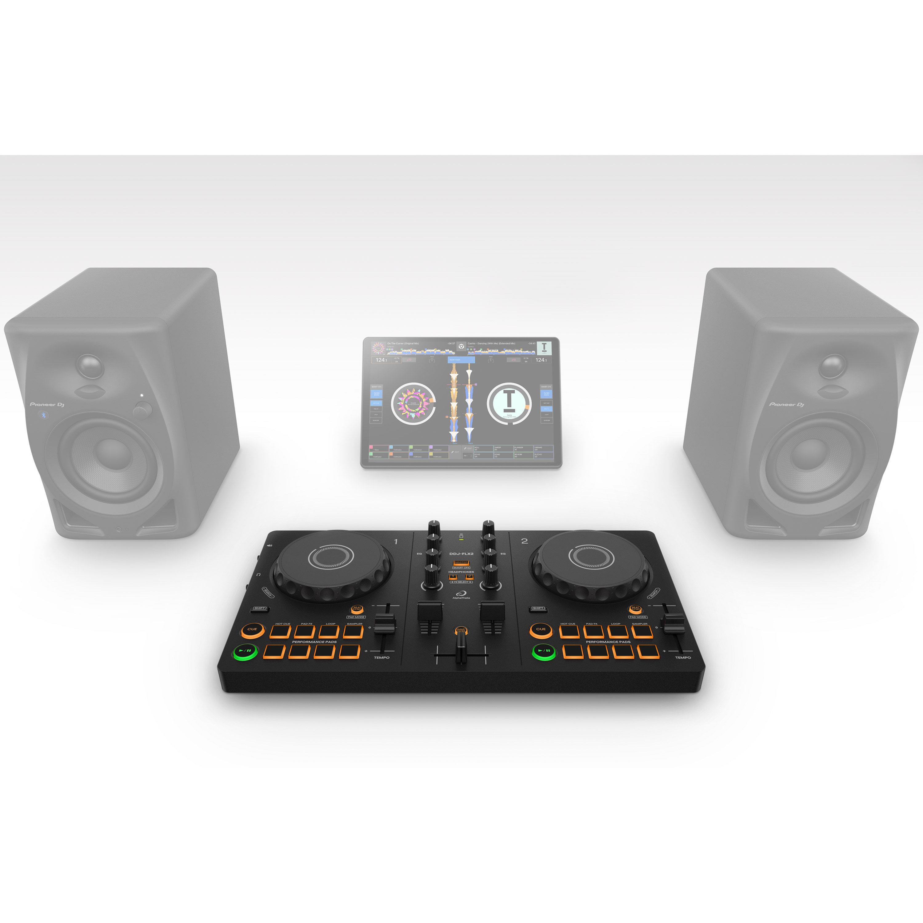 Pioneer DJ Pack DDJ-FLX2 + Eva Case