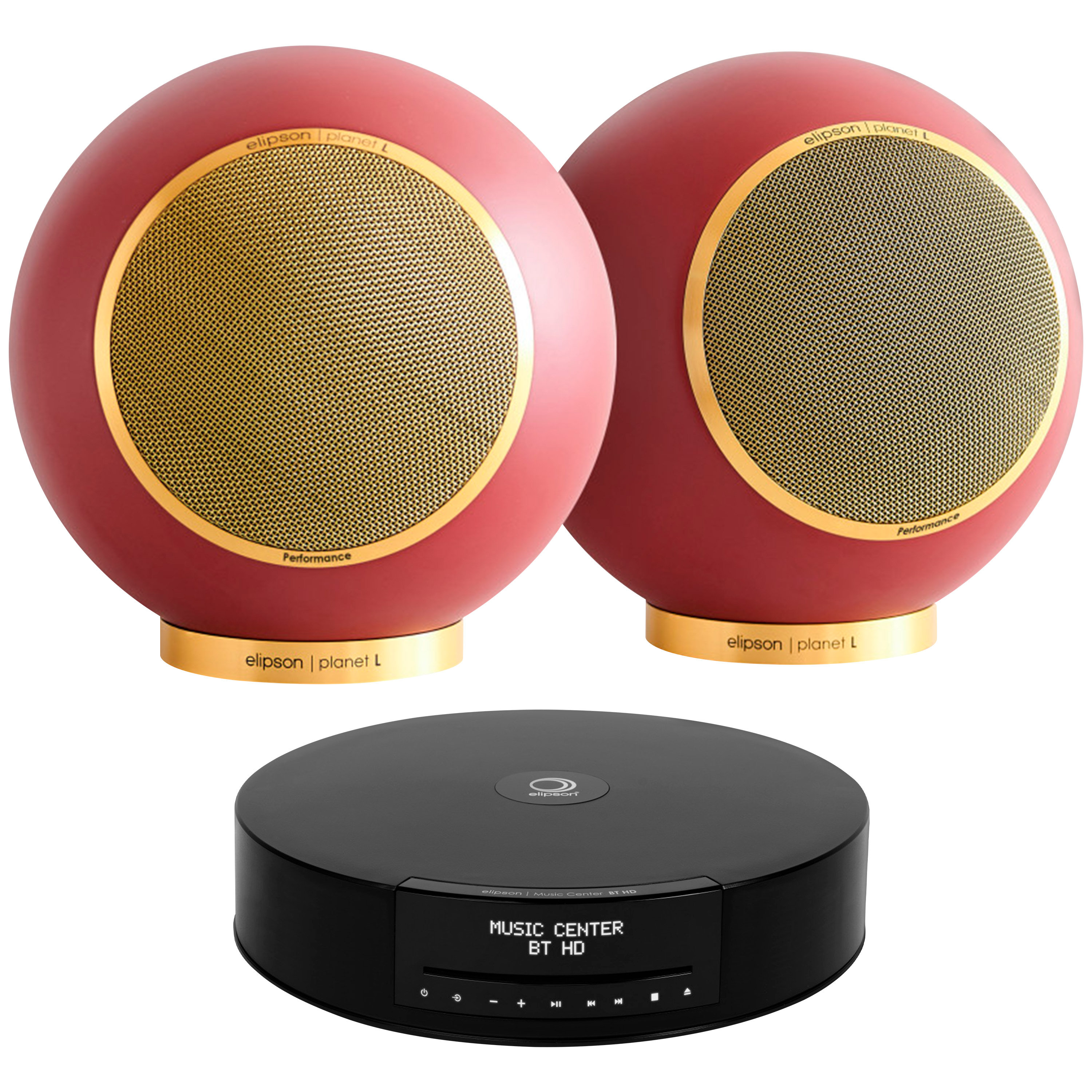 Elipson MC Connect Performance Burgundy Gold
