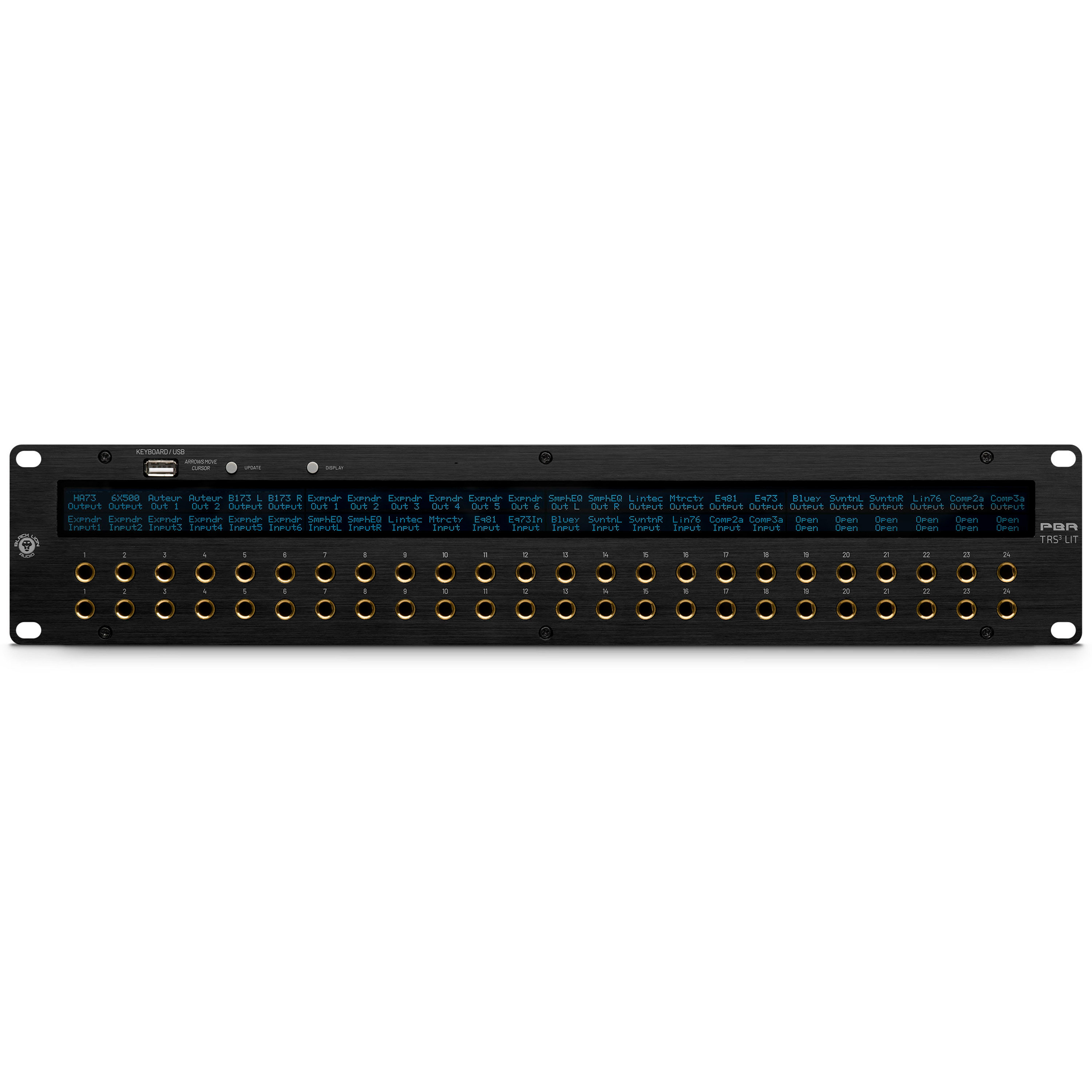 Black Lion Audio PBR TRS3 LIT Patchbay