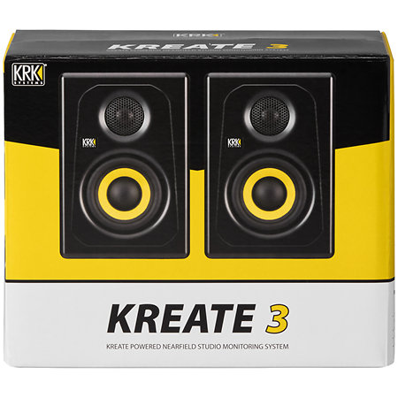Kreate 3 (La paire) + Supports bas Krk