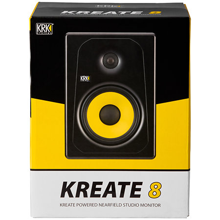 Kreate 8 (La paire) + Supports Hauts Krk