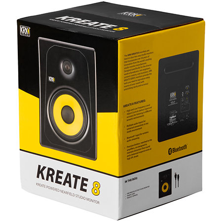 Kreate 8 (La paire) + Supports Hauts Krk