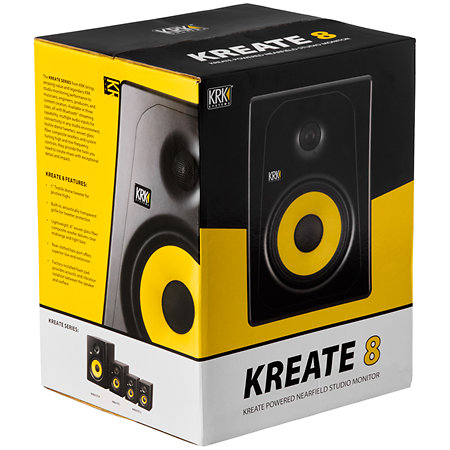 Kreate 8 (La paire) + Supports Hauts Krk