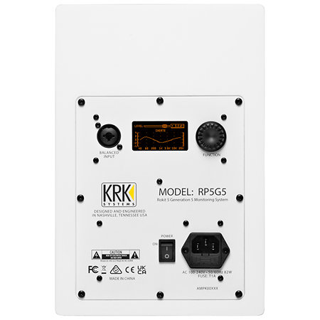 RP5 G5 White (La paire) + Supports bas Krk
