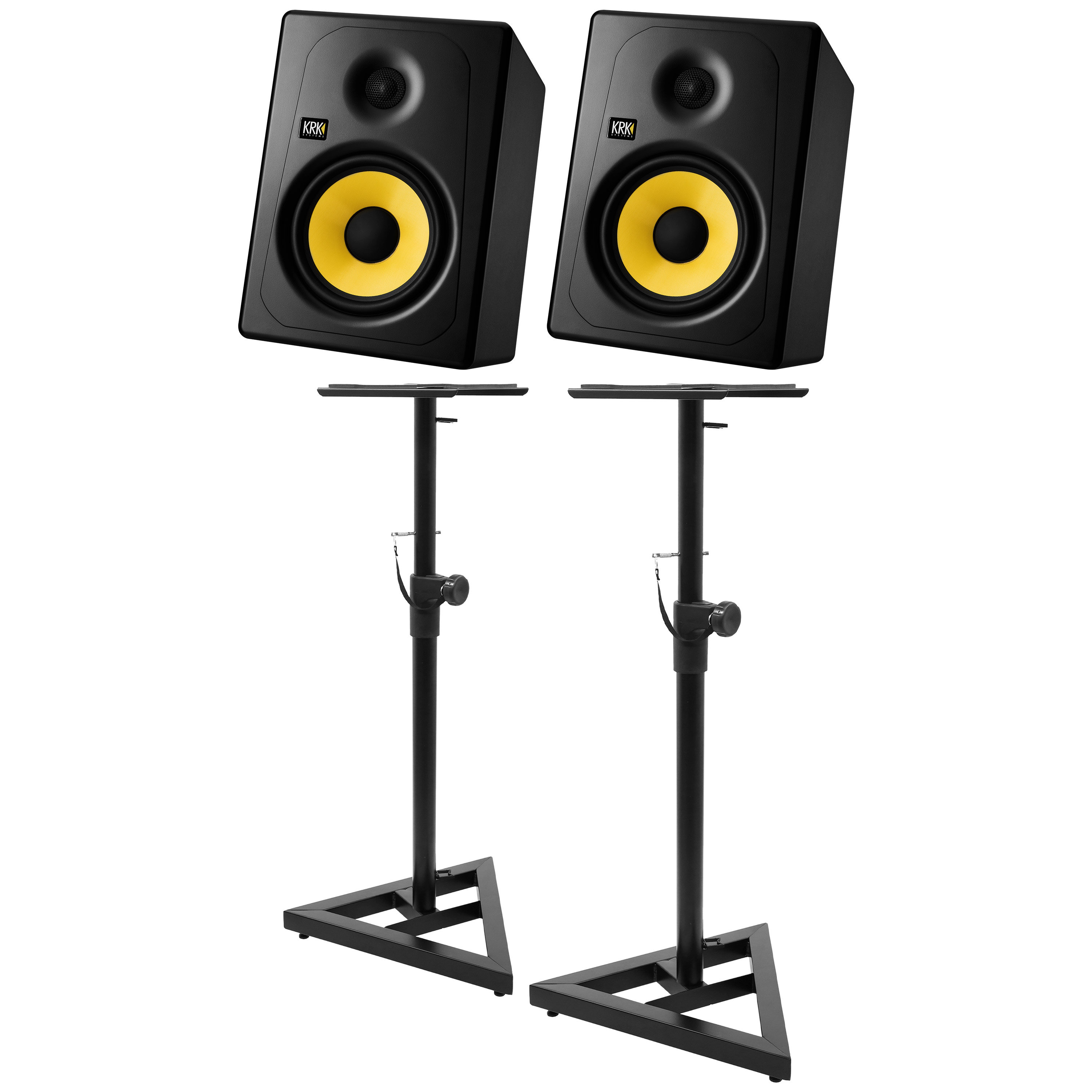 Krk Kreate 8 (La paire) + Supports Hauts