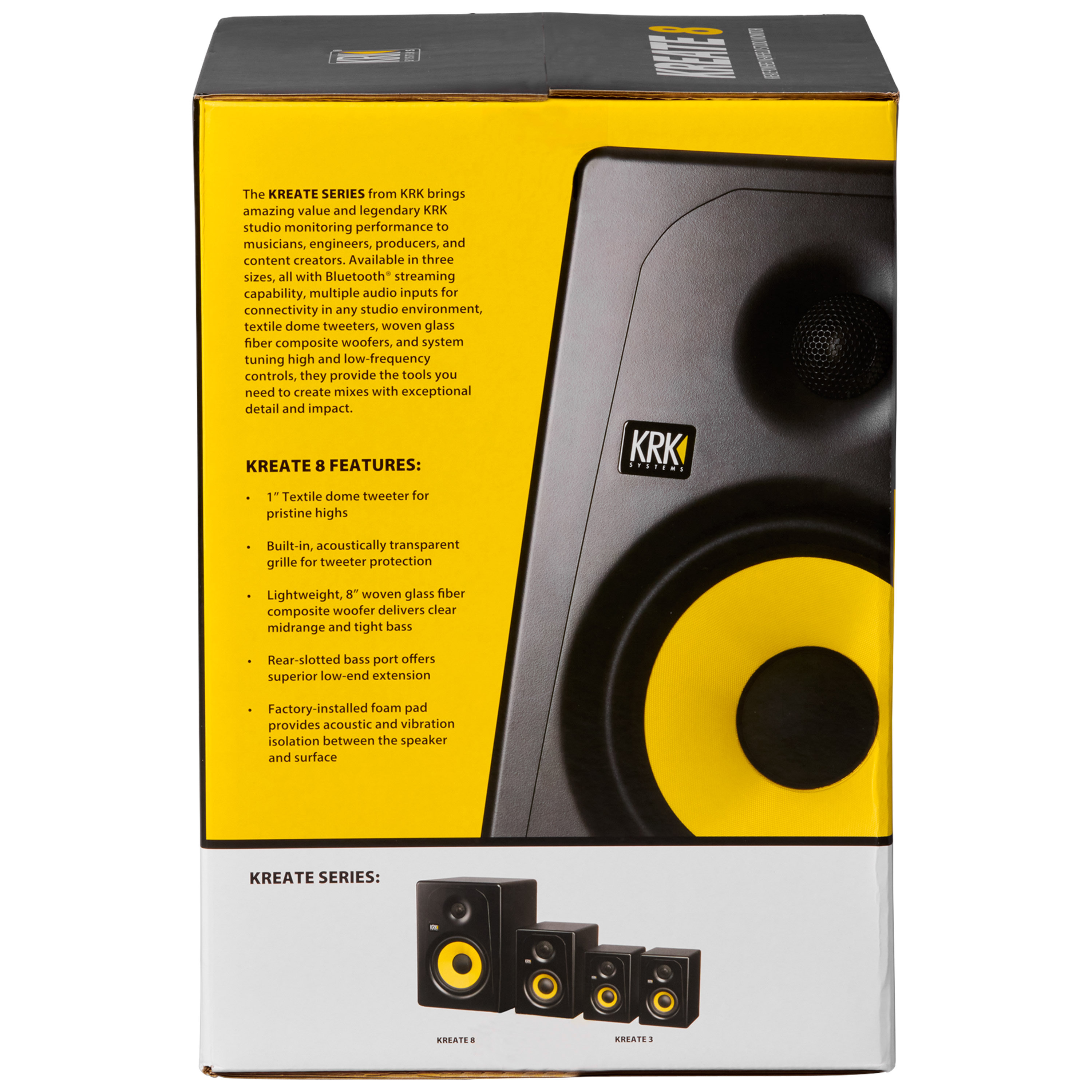 Krk Kreate 8 (La paire) + Supports Hauts
