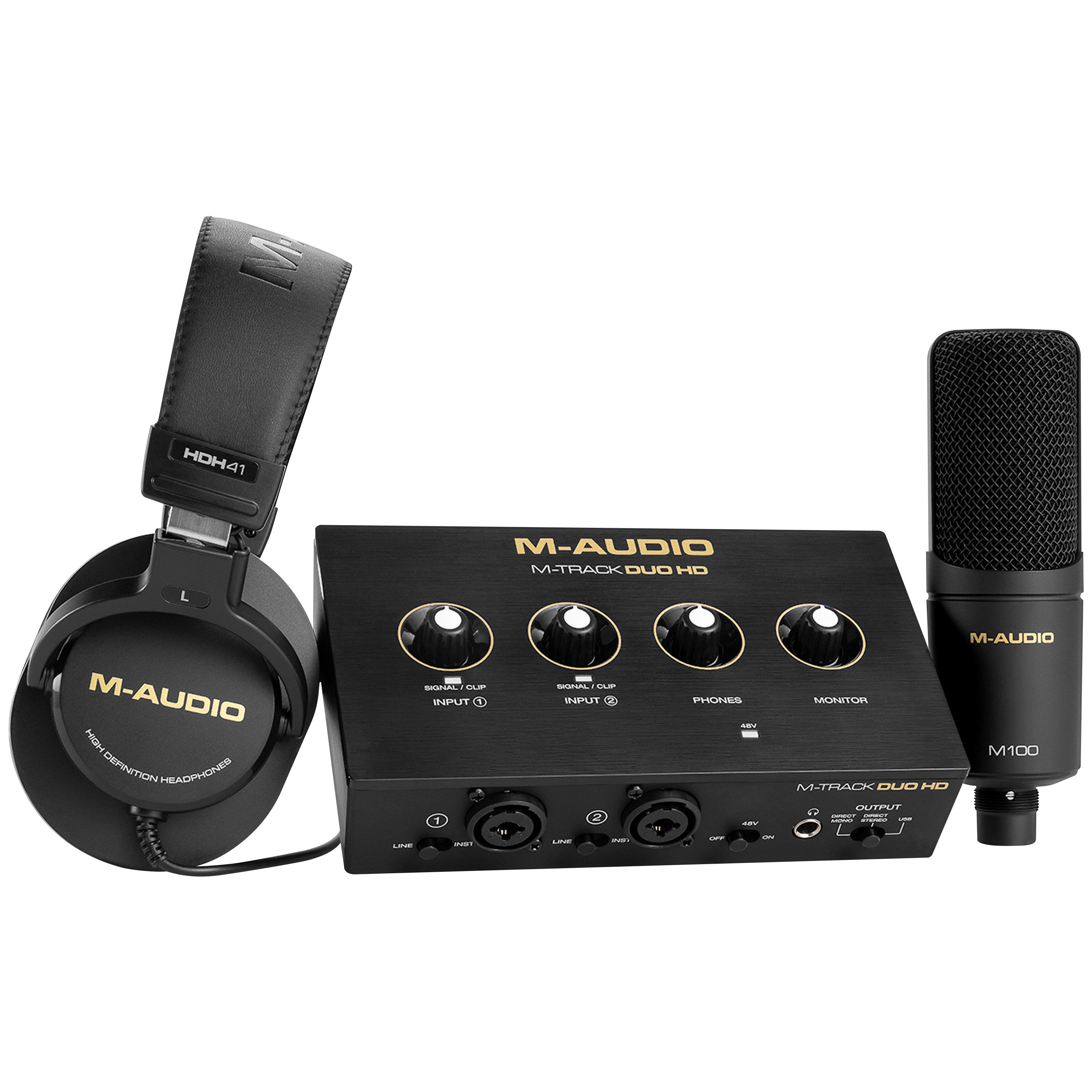 M AUDIO M-Track Duo HD Producer Pack