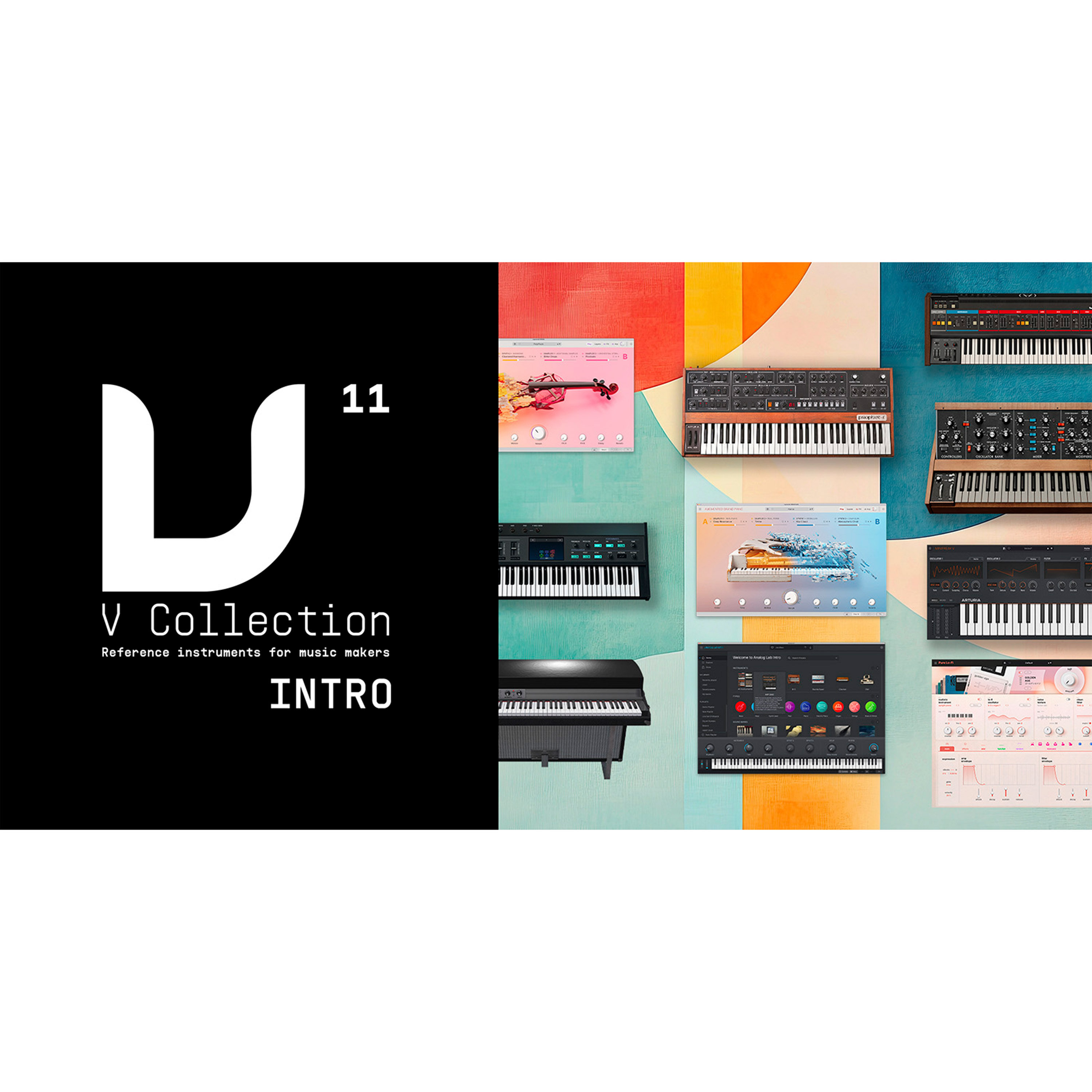 Arturia V Collection 11 Intro Education (licence téléchargeable)