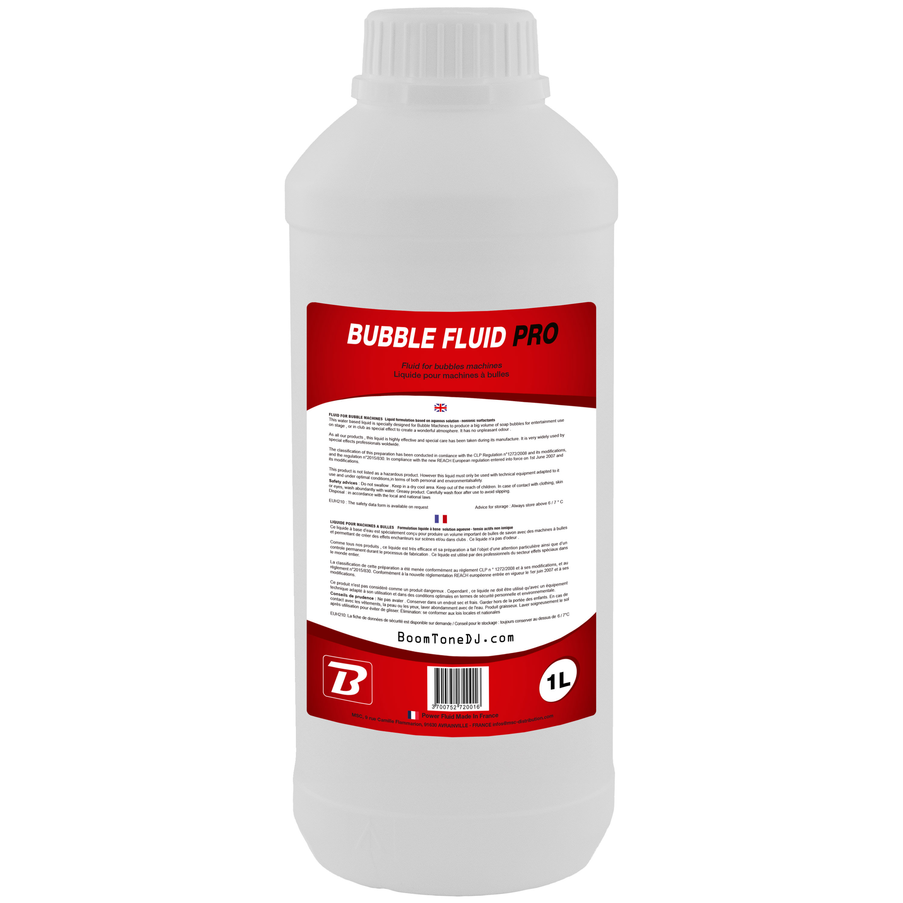 BoomTone DJ Bubble Fluid 1L