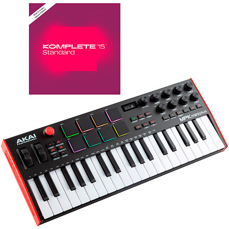 MPK Mini Plus + Komplete 15 Standard Upgrade Akai