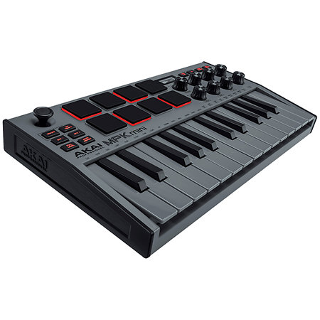 MPK Mini Mk3 Grey + Komplete 15 Ultimate upgrade Akai