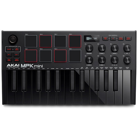 MPK Mini Mk3 Black + Komplete 15 Ultimate upgrade Akai