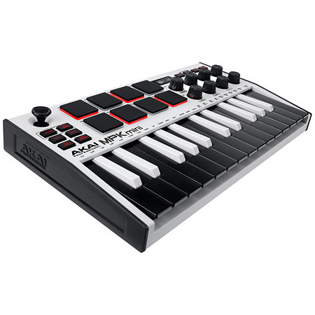 MPK Mini Mk3 White + Komplete 15 Ultimate upgrade Akai
