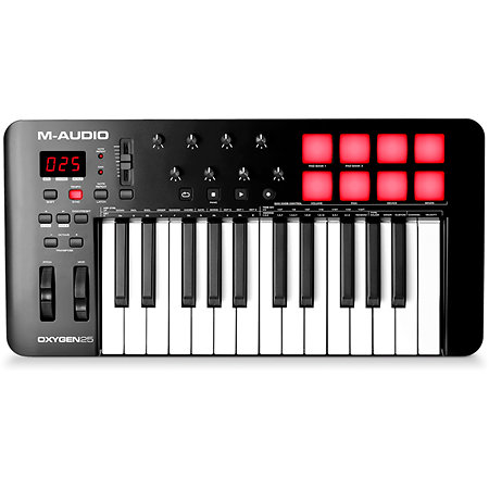 Oxygen 25 MkV + Komplete 15 Ultimate upgrade M AUDIO