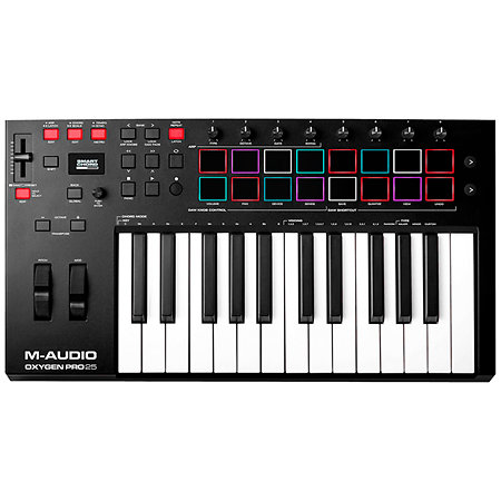 Oxygen Pro 25 + Komplete 15 Ultimate upgrade M AUDIO
