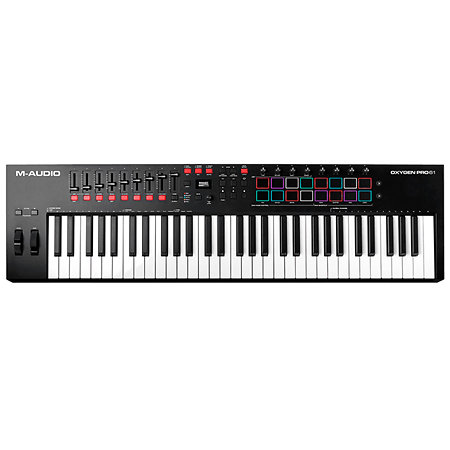 Oxygen Pro 61 + Komplete 15 Ultimate upgrade M AUDIO