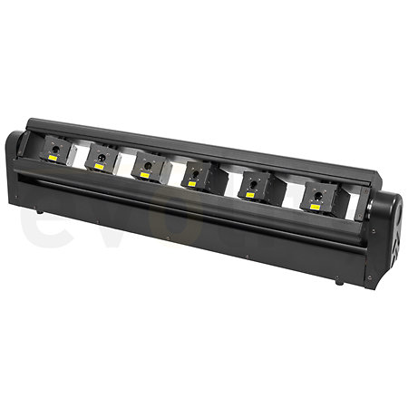 Pack LASER Bar 6X400 RGB (la paire) + Flight case Evolite