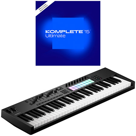 Launchkey 61 MK4 + Komplete 15 Ultimate upgrade Novation