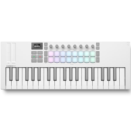 Launchkey Mini 37 MK4 White + Komplete 15 Ultimate upgrade Novation